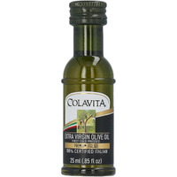 Colavita Mini Sizes - Premium Italian Extra Virgin Olive Oil, Pack Of 80 (25Ml Each, .85Oz) Plastic Bottles