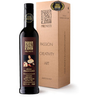 Pruneti - Frantoio Robust, Organic New 2024-2025 Early Harvest Italian Olive Oil Extra Virgin From Tuscany, Italy, Polyphenol Rich 500+ Mg/Kg, Gold Winner, First Cold Pressed, 16.9 Fl Oz