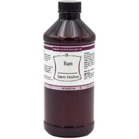 Lorann Oils Rum Bakery Emulsion: Realistic Rum Flavor, Ideal For Enhancing Boozy Notes In Baked Goods, Gluten-Free, Keto-Friendly, Rum Extract Alternative Essential For Your Kitchen