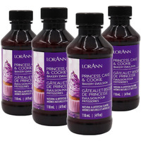 Lorann Oils Princess Cake And Cookie Bakery Emulsion: Regal Flavor Blend, Perfect For Enhancing Sweet, Cake-Like Undertones In Baked Goods, Gluten-Free, Keto-Friendly, Unique Flavor Blend Essential