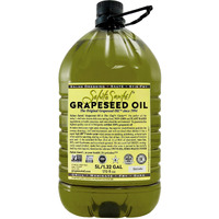 Grapeseed Oil - Cold Pressed & 100% Grape Oil | Good Inside And Out    Beauty & Cooking Oil | High-Heat, Non-Gmo, Kosher, Vegan | For Skincare, Hair, Massage, Soap & Gourmet Recipes | 5 Liter Jug