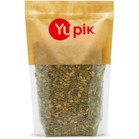 Yupik Dry Roasted Pumpkin Seeds, No Shell, 2.2 Lb (35.3 Oz), Gluten-Free, Gmo-Free, Kosher, Shelled Pepitas, Unsalted, Oil-Free, Plant-Based Protein, Fiber Source, Ideal For Baking & Topping