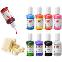 Oil Based Food Coloring, 15Ml Large Capacity Food Coloring For Icing, Dye Color For Chocolate Candy Cake, Edible Oil Food Grade Dye For Baking, Fondant & Forsting