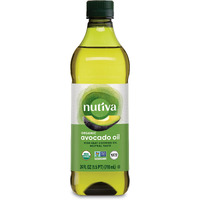 Nutiva Organic Avocado Oil For Cooking. 24 Fl Oz, Pure Steam-Refined, High Smoke Point Cooking Oil, Excellent For Frying. Suitable For Hair And Skin. Usda Organic And Non-Gmo