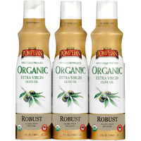 Pompeian Usda Organic Extra Virgin Olive Oil Non-Stick Cooking Spray, No Propellant, 5 Fl Oz, Pack Of 3