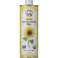 La Tourangelle, Organic High Oleic Sunflower Oil, Neutral Oil For Medium To High Heat Cooking And Skin Care, Non Gmo, Pesticide And Chemical Free, 33.8 Fl Oz