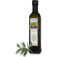 Corto Truly | 100% Extra Virgin Olive Oil | Floral Notes | Cold Extracted In State-Of-The-Art Mill | Straight From Official Corto Olive Groves & Oil Producer | 500 Ml