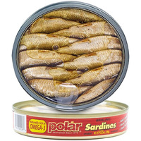 Mw Polar Brisling Sardines, Smoked In Olive Oil, 4.23 Oz - Pack Of 12