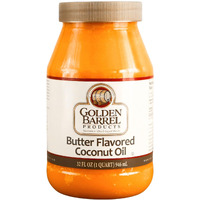 Golden Barrel Butter Flavored Coconut Oil (32 Oz.)
