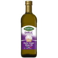 Mantova Garlic Extra Virgin Olive Oil (Evoo) - Cold-Pressed, Premium Quality, Imported From Italy - Perfect For Topping Salads, Vegetables, Pasta Salad, Dipping Italian Bread, Or Pan-Frying (Pack Of 1)
