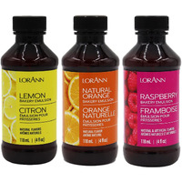 Lorann Oils Variety Bakery Emulsion: Multiple Flavors, Perfect For Enhancing Baking Variety In Cakes, Cookies & Desserts, Gluten-Free, Keto-Friendly, Baking Essential For Your Kitchen, 4Oz Per Bottle