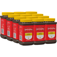 Community Coffee Coffee And Chicory Instant Coffee, Medium Dark Roast, 7 Oz Jar (Pack Of 12)