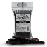 Amish Good Gourmet Licorice Twist Candy - Premium Sweet & Chewy Treat, Jumbo Black Licorice Twist Perfect Snack Under 100 Calories (2 Pack)