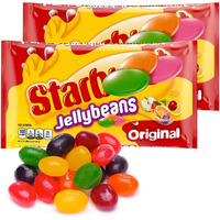 Jelly Beans Candies Smiling Sweets For Kids - Delicious Original Jellybeans Treat Great For Party Favors, Movie - All Of The Favorite Flavors In Each Bag, 2 Pack