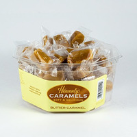 J Morgan Confections Heavenly Caramels, Butter Flavor (1 Lb. 2 Oz, 45 Ct, Single-Pack); Gourmet, Artisan Soft And Chewy Butter Caramel Candies, Creamy And Smooth, Hand-Crafted Golden Treats