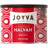 Joyva Halvah - Marble, 16Oz | A Delicious Sesame Treat | Dairy Free, Gluten-Free & Kosher Parve | Handcrafted In Brooklyn| Pack Of 1