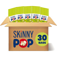 Skinnypop Popcorn, Original, Whole Grain, Dairy-Free Snack, 0.65Oz Bags (30Ct)