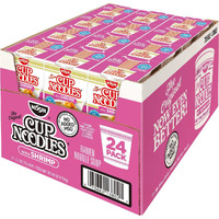 Nissin The Original Cup Noodles With Shrimp Twenty-Four 2.5 Ounce Ramen Cups