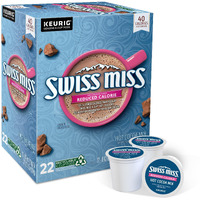 Swiss Miss Sensible Sweets Light Hot Cocoa, Keurig Single-Serve Hot Chocolate K-Cup Pods, 96 Count