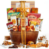Broadway Basketeers Sympathy Gift Basket, Kosher Condolences Food Baskets For Delivery, Perfect Care Package Box Or Assorted Snacks For Bereavement, Loss, Funeral, Or Shiva