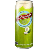 Taste Nirvana Real Coconut Water, Coco Pulp With Tender Coconut Bits, 16.2 Fl Oz (Pack Of 12)
