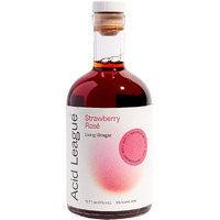 Acid League Strawberry Ros   Living Vinegar, 12.7 Fl Oz