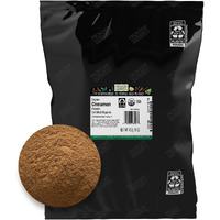 Frontier Organic Ceylon Ground Cinnamon, 1-Pound Bulk Bag, Non-Gmo Fair-Trade Certified Organic Cinnamon Powder