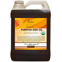 100% Pure Unrefined Virgin Pumpkin Seed Oil All Natural 4 Lbs(64 Fl.Oz)