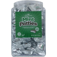 Pearson's Mint Patties | Made With Decadent Dark Chocolate And Real Peppermint | 64 Oz Jar | Individually Wrapped