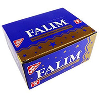 Falim 100 Pieces Mastic Flavoured Sugar Free Chewing Gum-Damla Sakizli- Jawline Chewing Gum