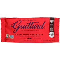 Guittard Baking Chips, 63% Extra Dark Chocolate, 11.5 Oz