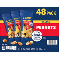 Planters Salted Peanuts (48 1-Ounce Packs)