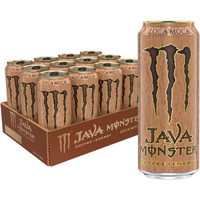 Java Monster Loca Moca, Coffee + Energy Drink, 15 Ounce (Pack Of 12)