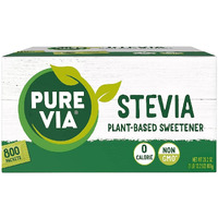 Pure Via Stevia Sweetener 28.2Oz (800 Packets)