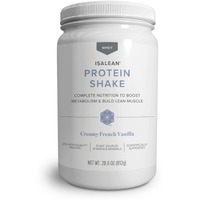 Isalean Protein Shake - Complete Superfood Meal Replacement For Maintaining Healthy Weight And Lean Muscle Growth With 24 Vitamins And Minerals - 28.6 Oz - 14 Meal Canister (Creamy French Vanilla)