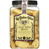 La Dolce Vita Classic Italian Biscotti Almond, 40 Ounce