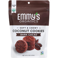 Emmys Organic Dark Cacao Macaroons, 6 Oz