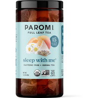Paromi Sleep With Me Organic Herbal Tea, Signature Jar, 15 Count