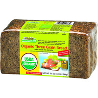 Mestemacher Organic Three Grain Bread, 17.6 Oz