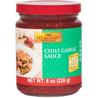 Lee Kum Kee Chili Garlic Sauce (8 Oz - 1 Pack), Spicy, Garlicky & Savory Hot Sauce, Perfect For Dipping, Stir-Frying, Seafood, Vegetables, Dim Sum, And Noodles