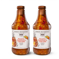 Robert Rothschild Farm Roasted Pineapple & Habanero Gourmet Glaze And Finishing Sauce - Sweet And Spicy Marinade, Glaze Or Dip - 40 Oz (Pack Of 2)