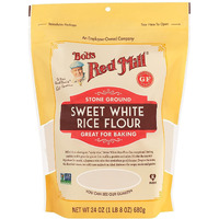Bob's Red Mill Sweet White Rice Flour, 24Oz (Pack Of 1) - Non Gmo, Vegan, Kosher