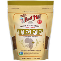 Bob's Red Mill Whole Grain Teff, 24Oz (Pack Of 1) - Non Gmo, Whole Grain, Vegan, Kosher