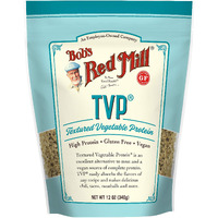 Bob's Red Mill Tvp (Textured Vegetable Protein) - 12 Ounce (Pack Of 1), Gluten Free, Vegan, Made In Usa, Unflavored