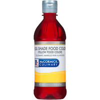 Mccormick Culinary Egg Shade (Yellow) Food Coloring, 16 Fl Oz - One 16 Fluid Ounce Bottle Of Yellow Food Dye, Adds Yellow Color To Frostings, Icings, Cheese Dishes And More
