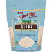 Bob's Red Mill Organic High Fiber Oat Bran Hot Cereal, 18-Ounce