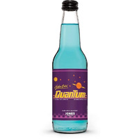 Fallout Nuka-Cola Quantum Soda By Jones Soda 12Oz Berry Flavored Drink