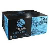 Heb Cafe Ole Texas Pecan Single Serve Coffee 54 Count