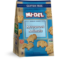 Mi-Del Gluten Free Animal Crackers - Non Gmo Certified, 0G Trans Fat Gluten Free Cookies (Pack Of 1)