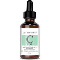 Vitamin C Serum 20% Pure L-Ascorbic Acid, Ferulic Acid, Vitamin E And Hyaluronic Acid For Face And Eyes Natural Anti Aging Anti Wrinkle 1Oz. By Dr. Brenner